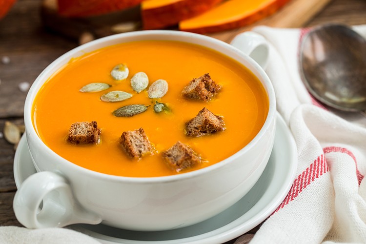 Kürbissuppe