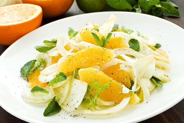 Orangen-Fenchel-Salat