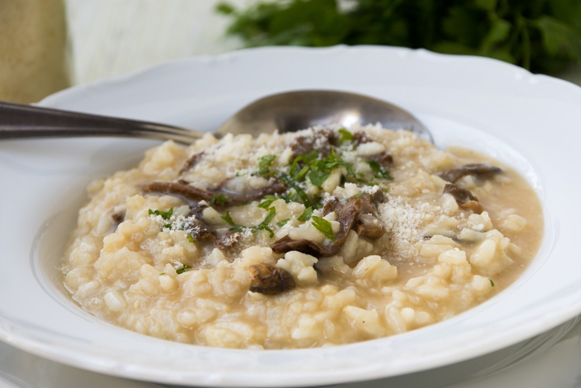 Risotto mit Pilzen - Rezept
