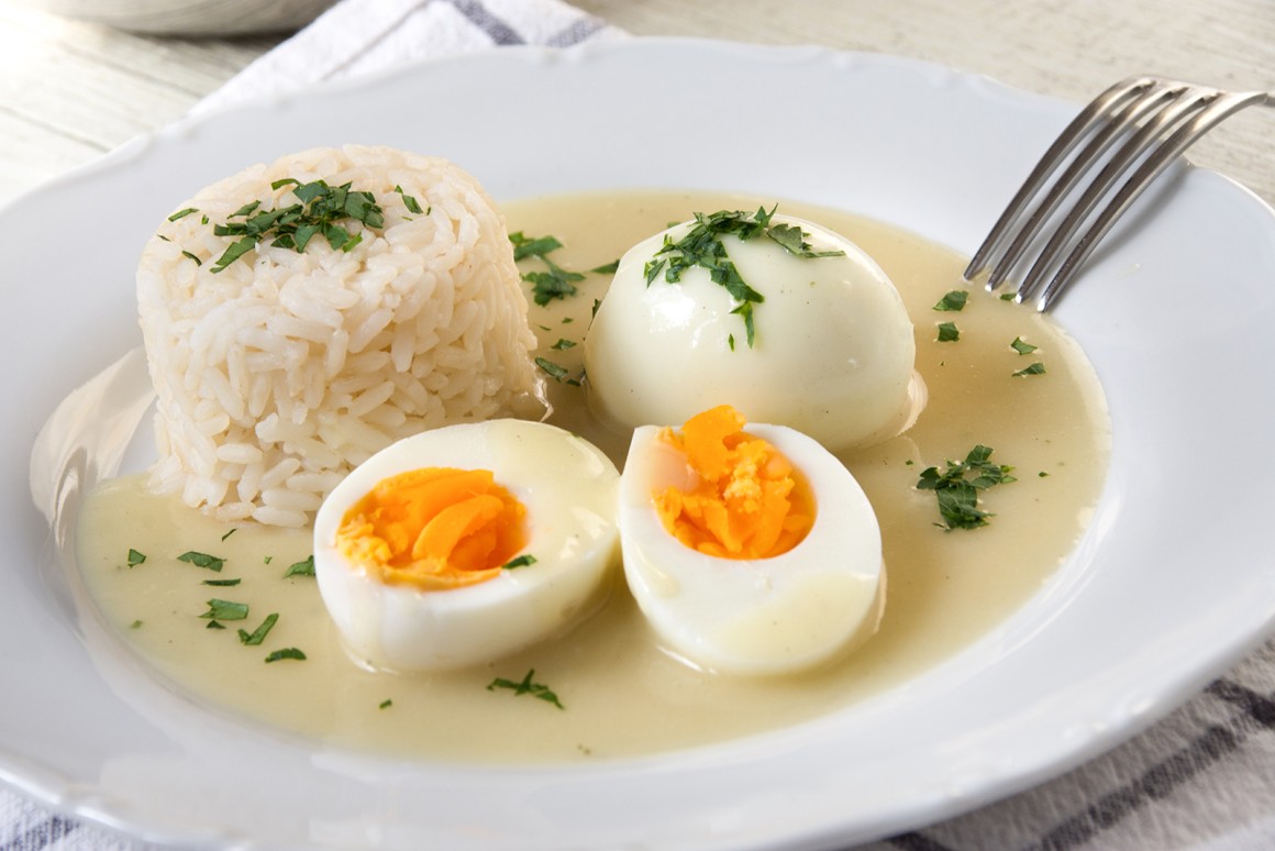 Senf-Eier-Ragout - Rezept