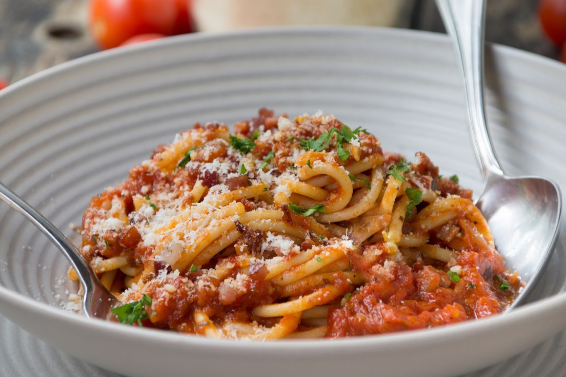 Spaghetti all amatriciana