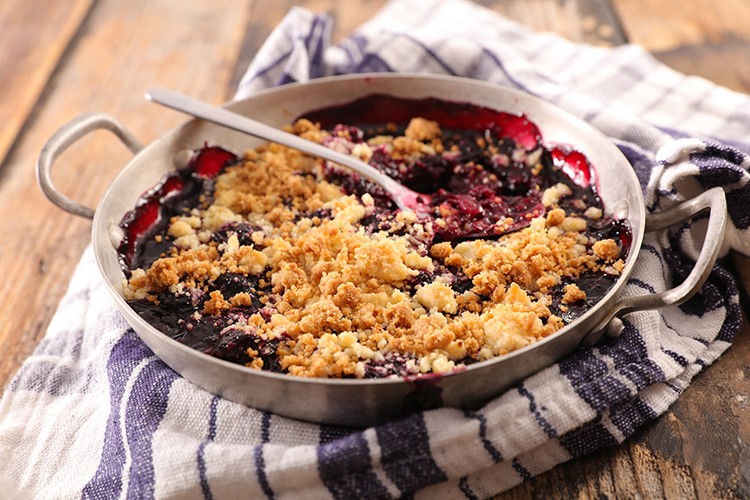 Beeren-Crumble