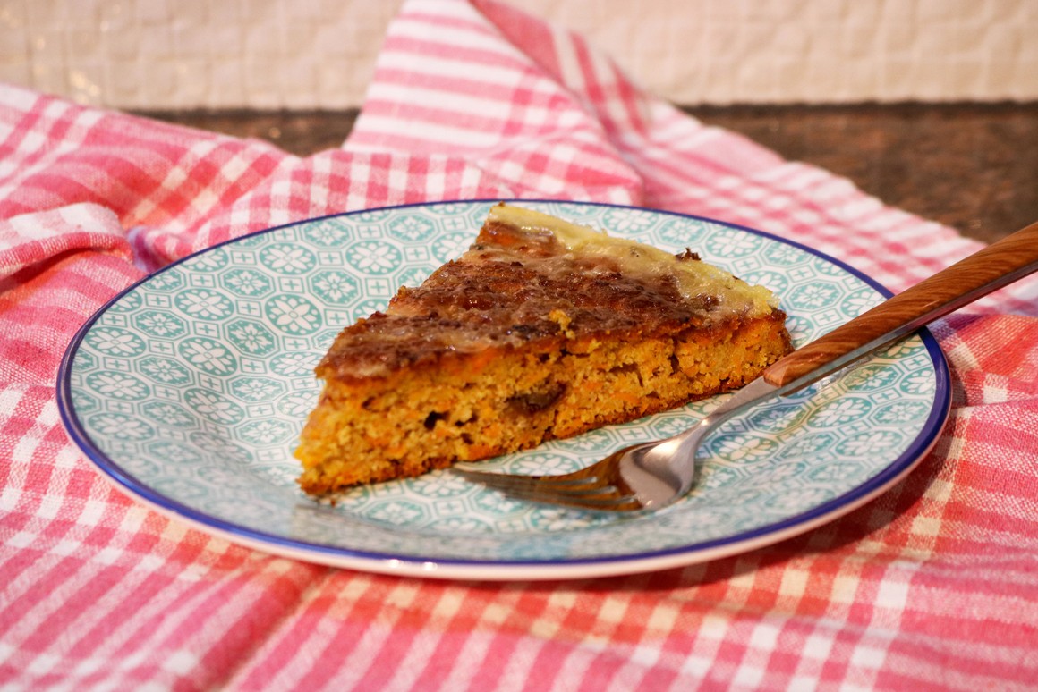 Zuckerfreier Möhrenkuchen