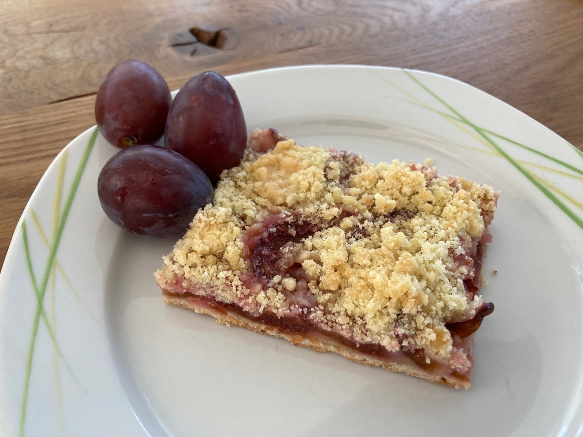 Zwetschgendatschi mit Butterstreuseln - Rezept