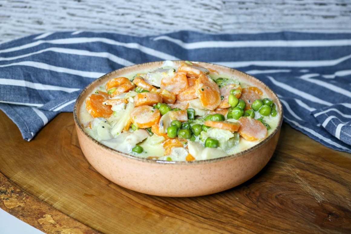 Joghurtsauce mit Gemüse