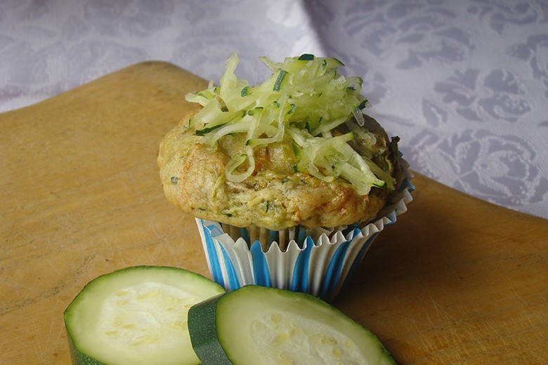 Muffins mit Zucchini
