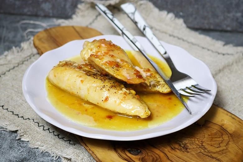 Hähnchenfilets mit Quittensauce
