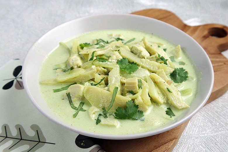 Thai Grünes Curry mit Hähnchen
