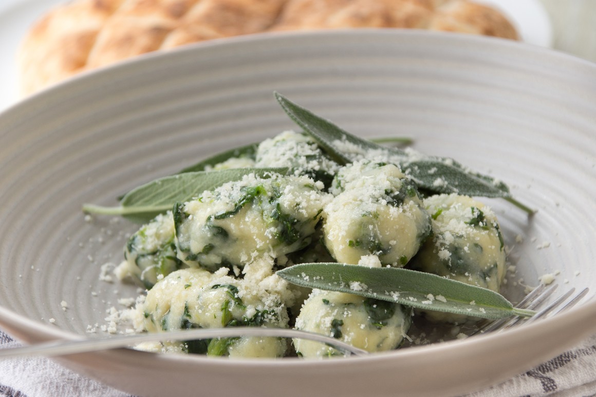 Spinatgnocchi