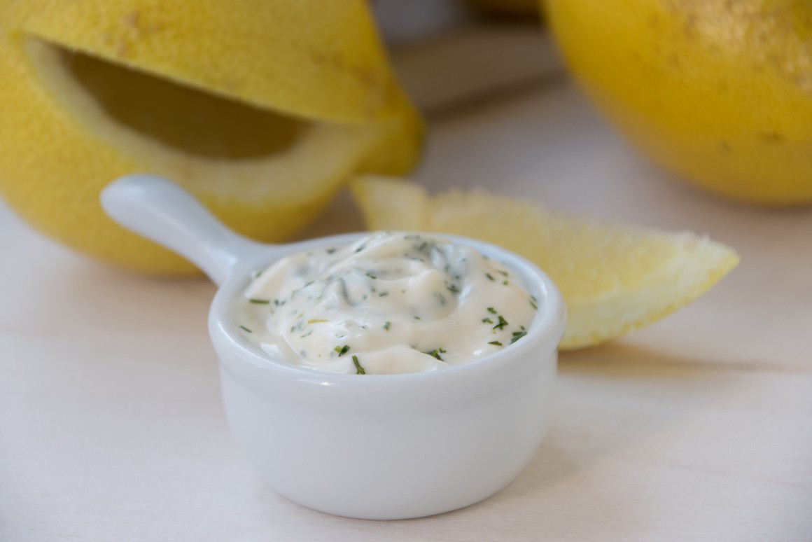 Zitronen-Mayonnaise mit Dill - Rezept