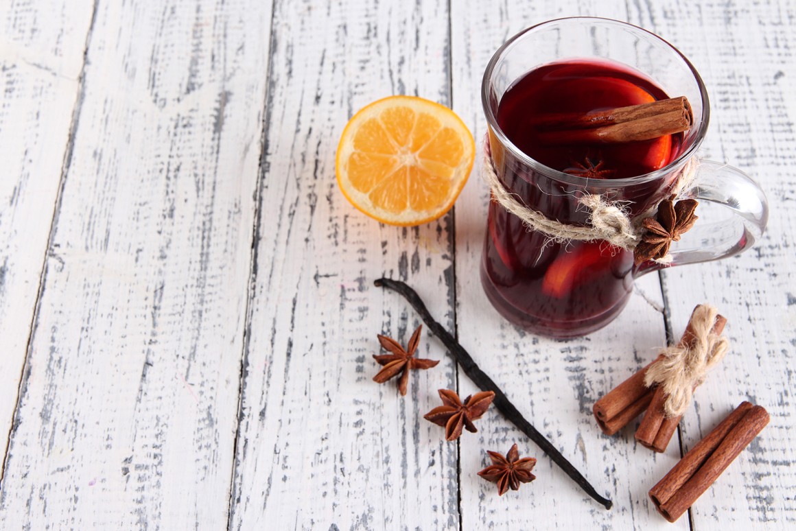 Glühwein mit Vanille