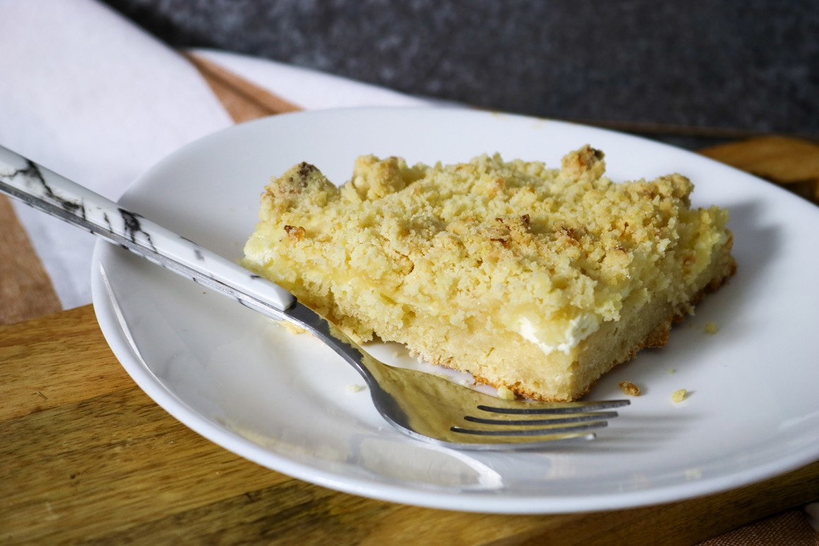 Hefekuchen mit Butterstreuseln