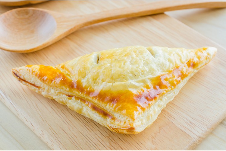 Lachs in Blätterteig