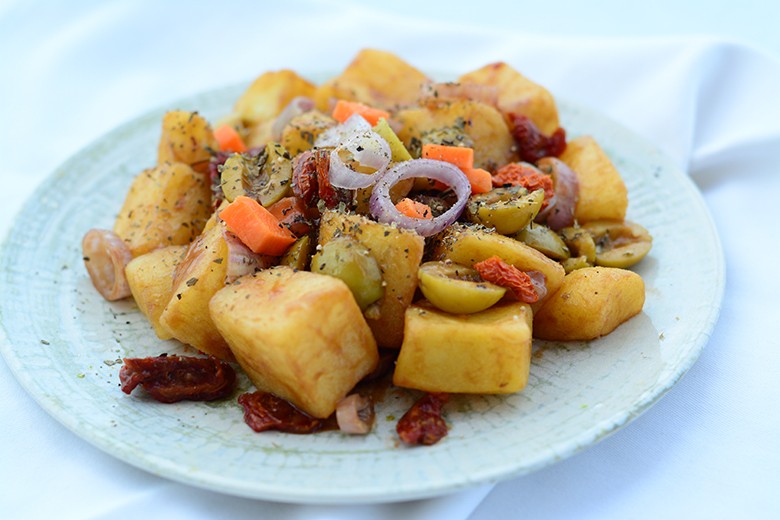 Kartoffelsalat Mediterran