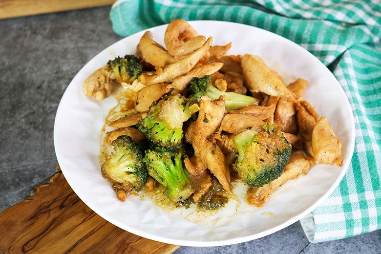 Hähnchengeschnetzeltes aus dem Wok