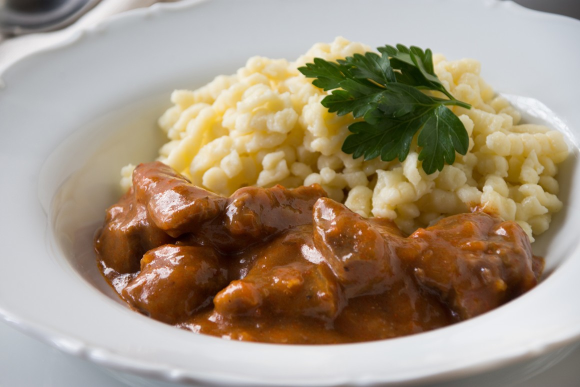 Rindergulasch mit Chili