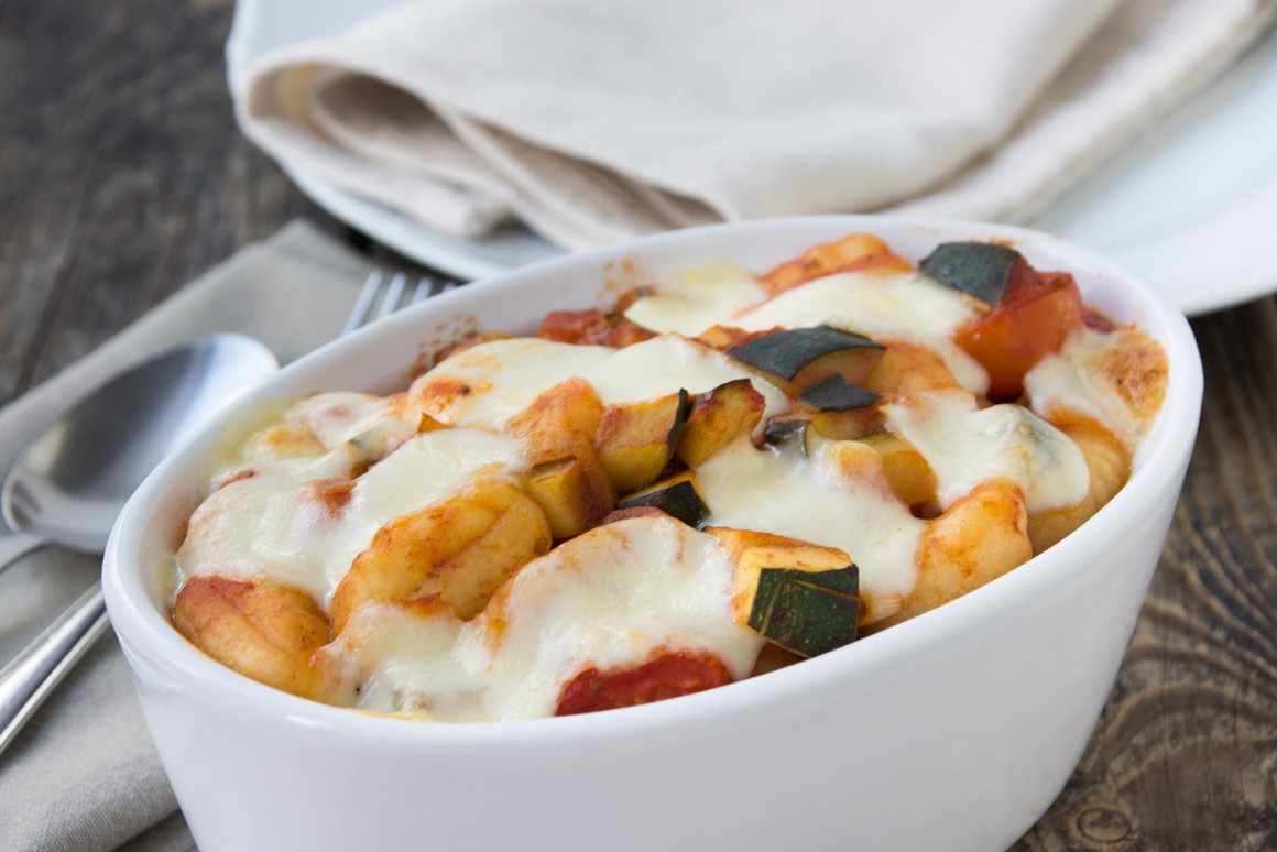 Gnocchi Auflauf mit Gemüse