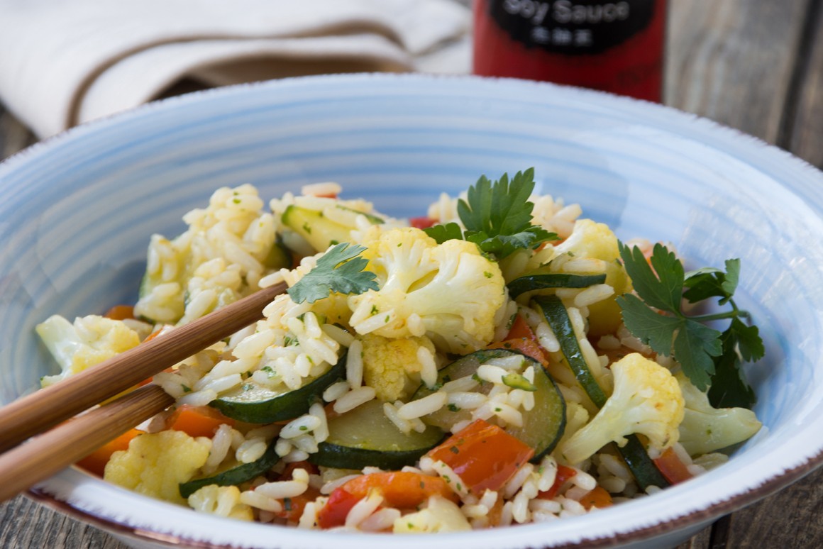Vegetarischer Fried Rice