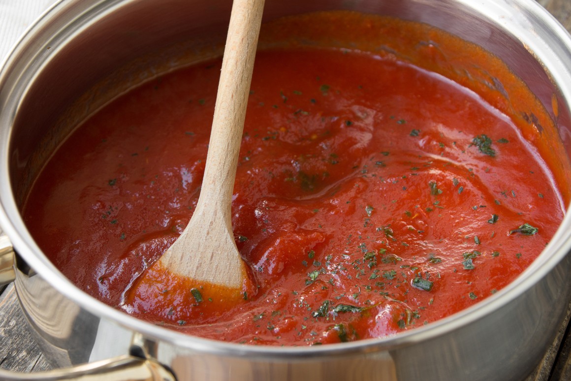 Tomatensauce mit Sherry - Rezept