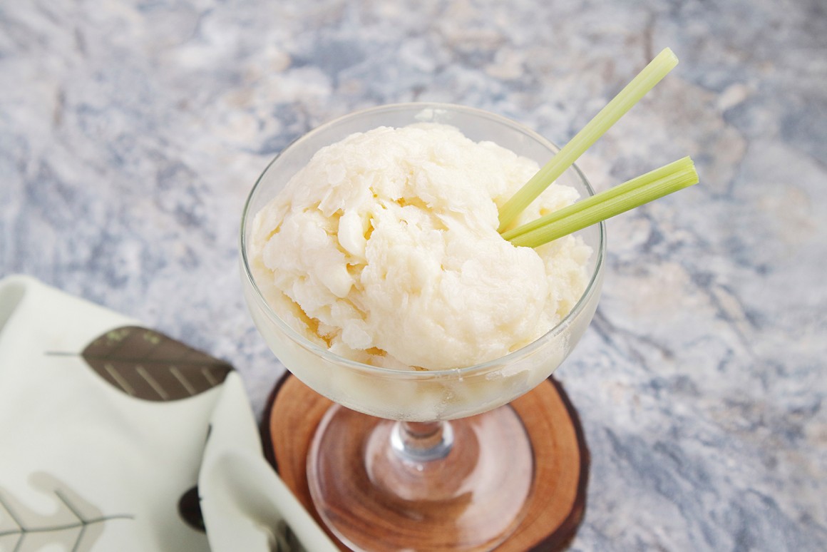 Zitronengras-Eis
