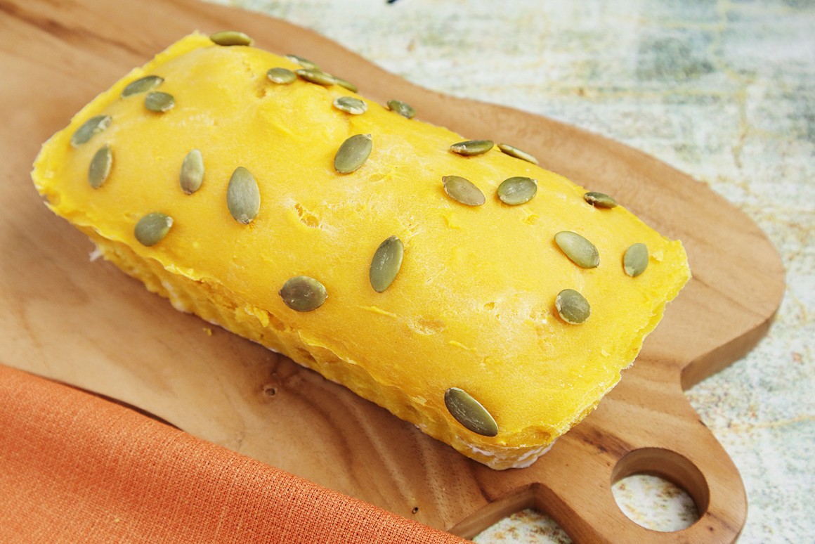 Kürbisbrot mit Backpulver - Rezept