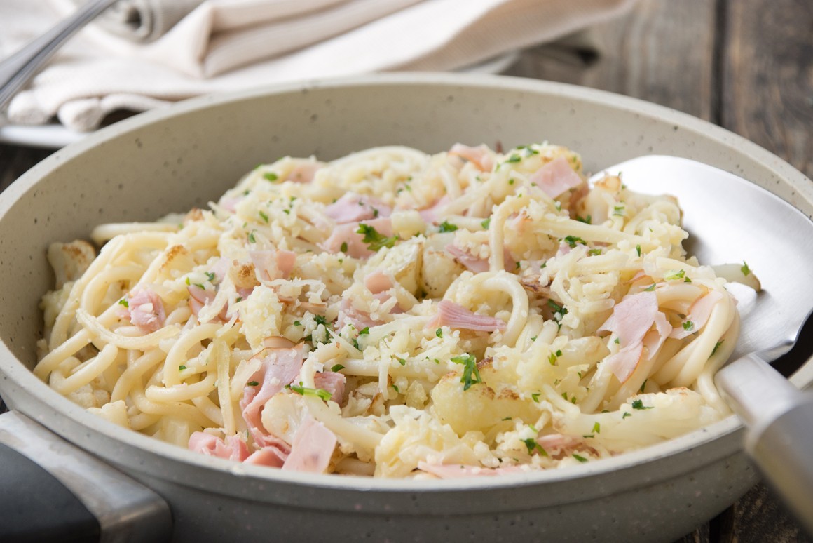 Nudeln mit Blumenkohl - Rezept