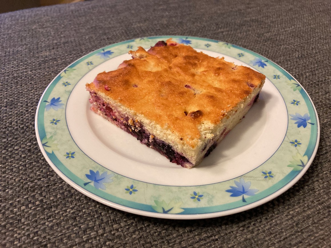 Süßer Grießauflauf