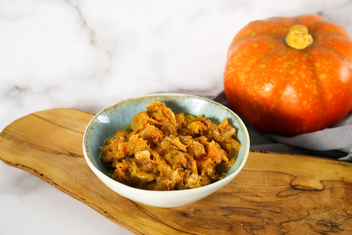 Apfel-Kürbis-Stampf