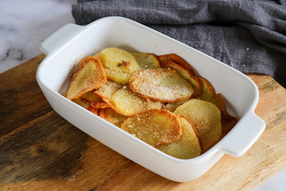 Gestürzte Kartoffeln