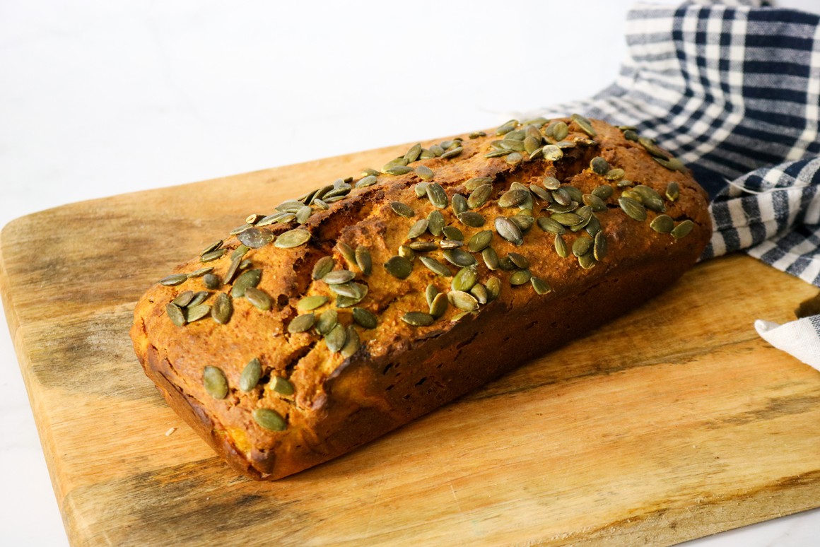 Dinkel-Kürbis-Brot - Rezept