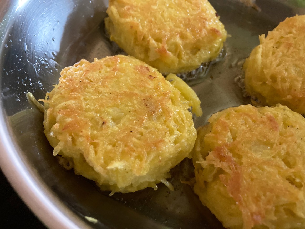 Schnelle Kartoffelpuffer