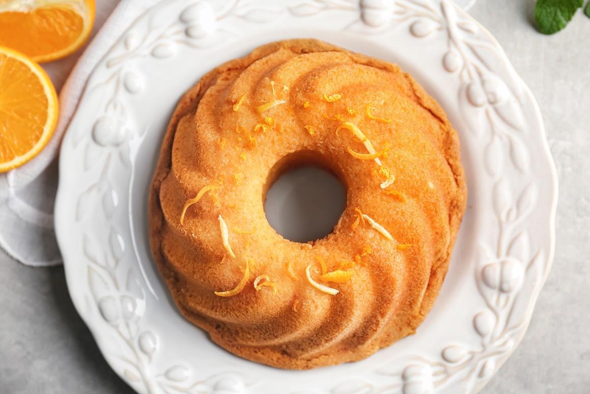Orangenkuchen mit Joghurt