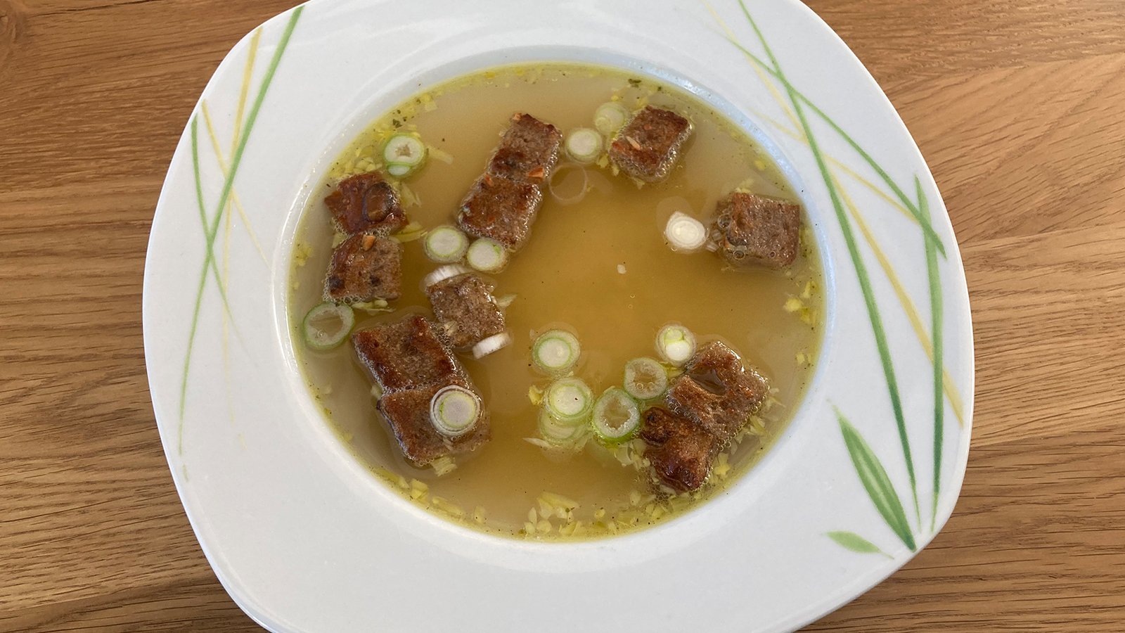 Böhmische Knoblauchsuppe - Rezept