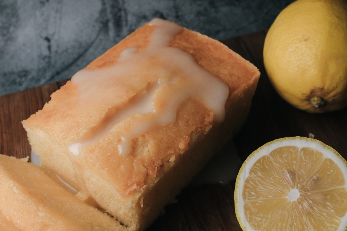 Schneller, veganer Zitronenkuchen