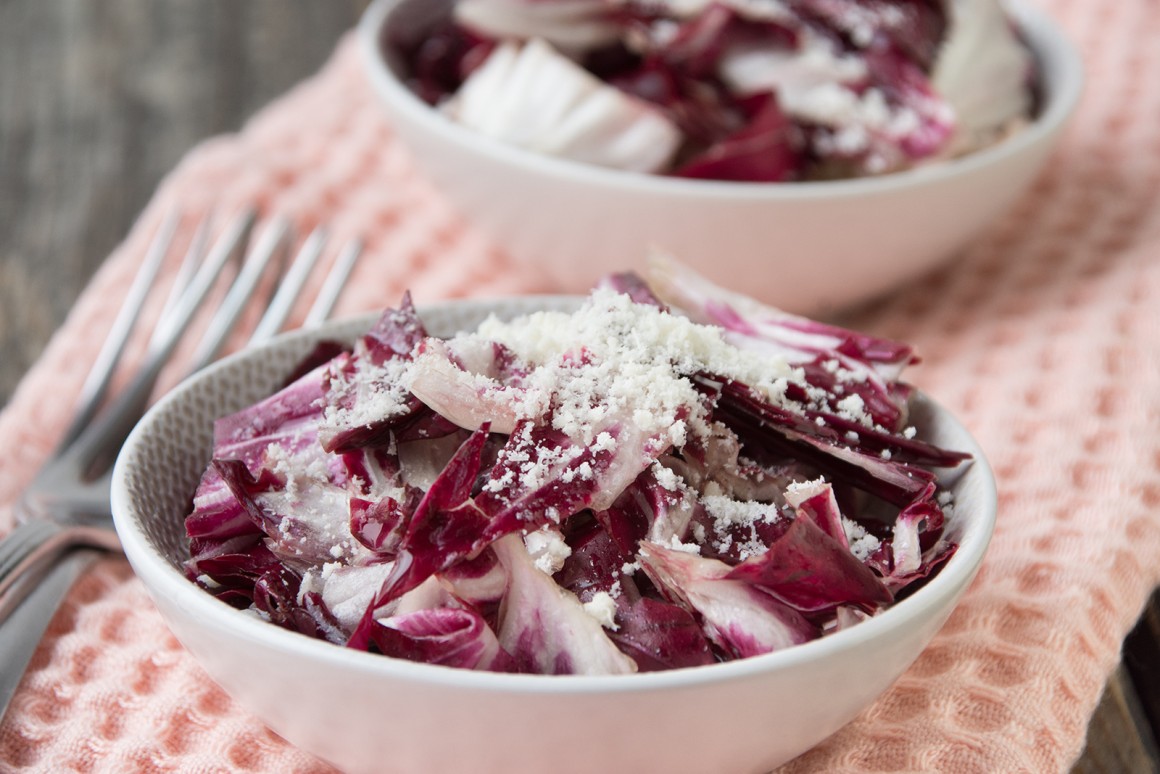 Radicchiosalat mit Parmesan