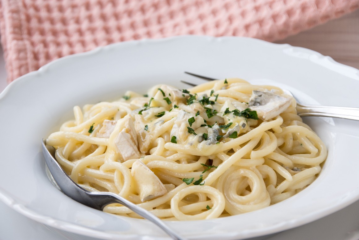 Roquefort-Nudeln