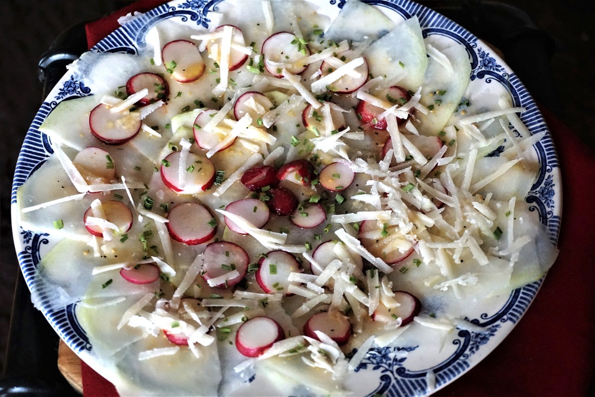 Kohlrabi-Carpaccio
