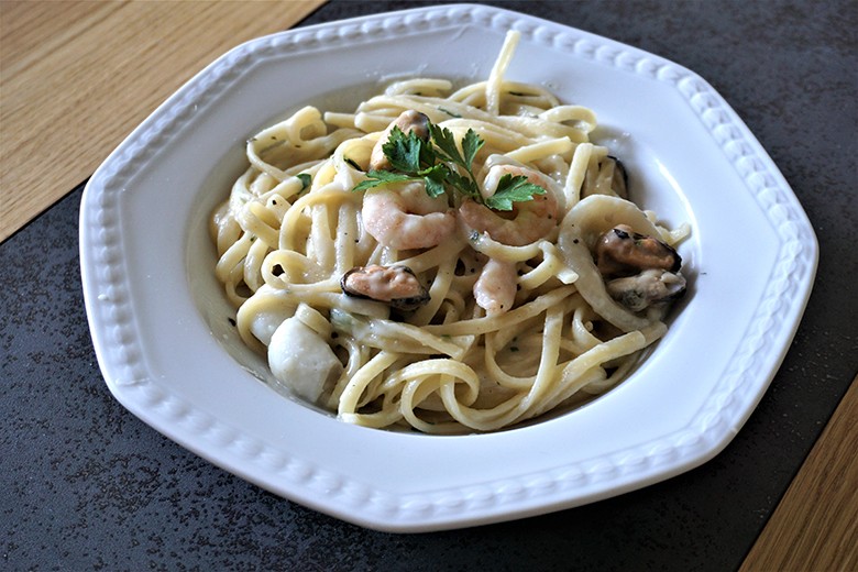 Pasta mit Meeresfrüchten