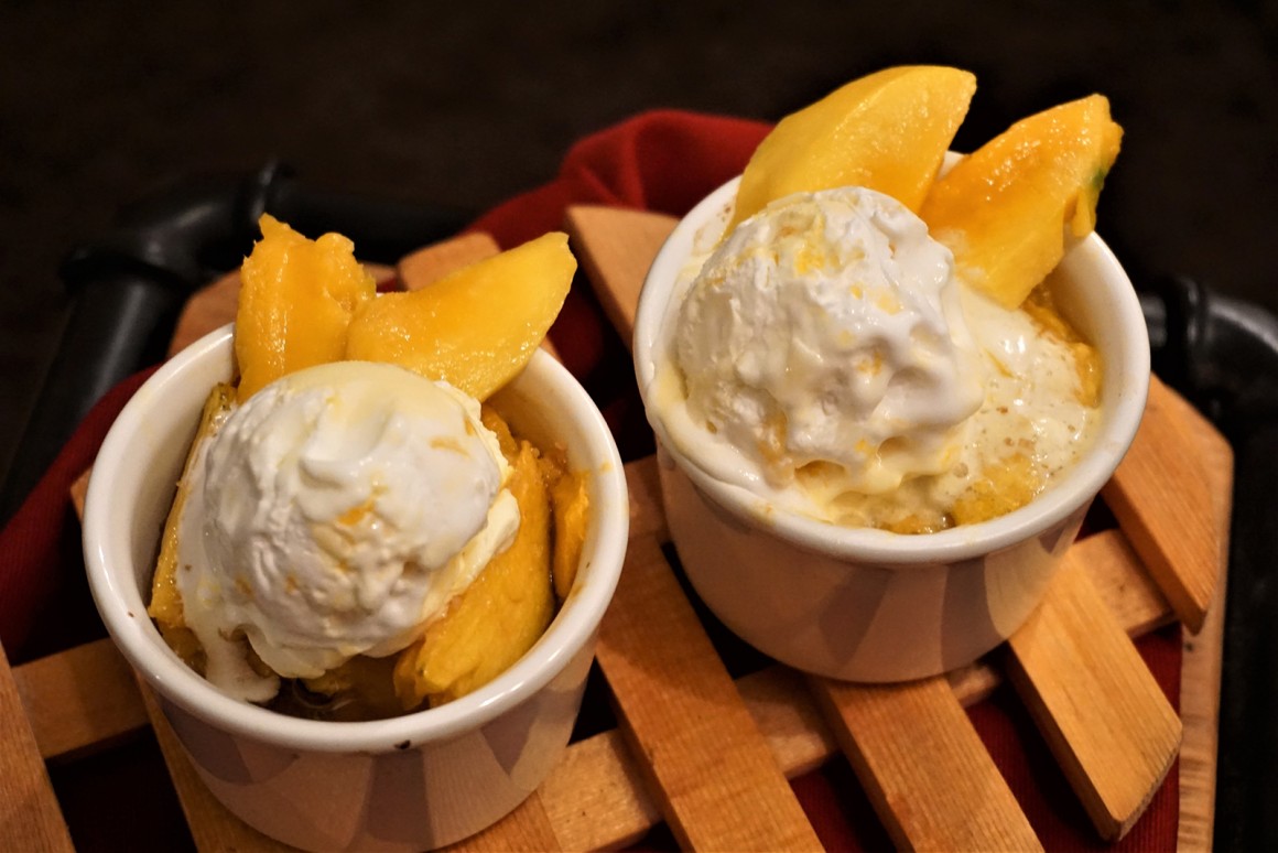 Mango Gratin