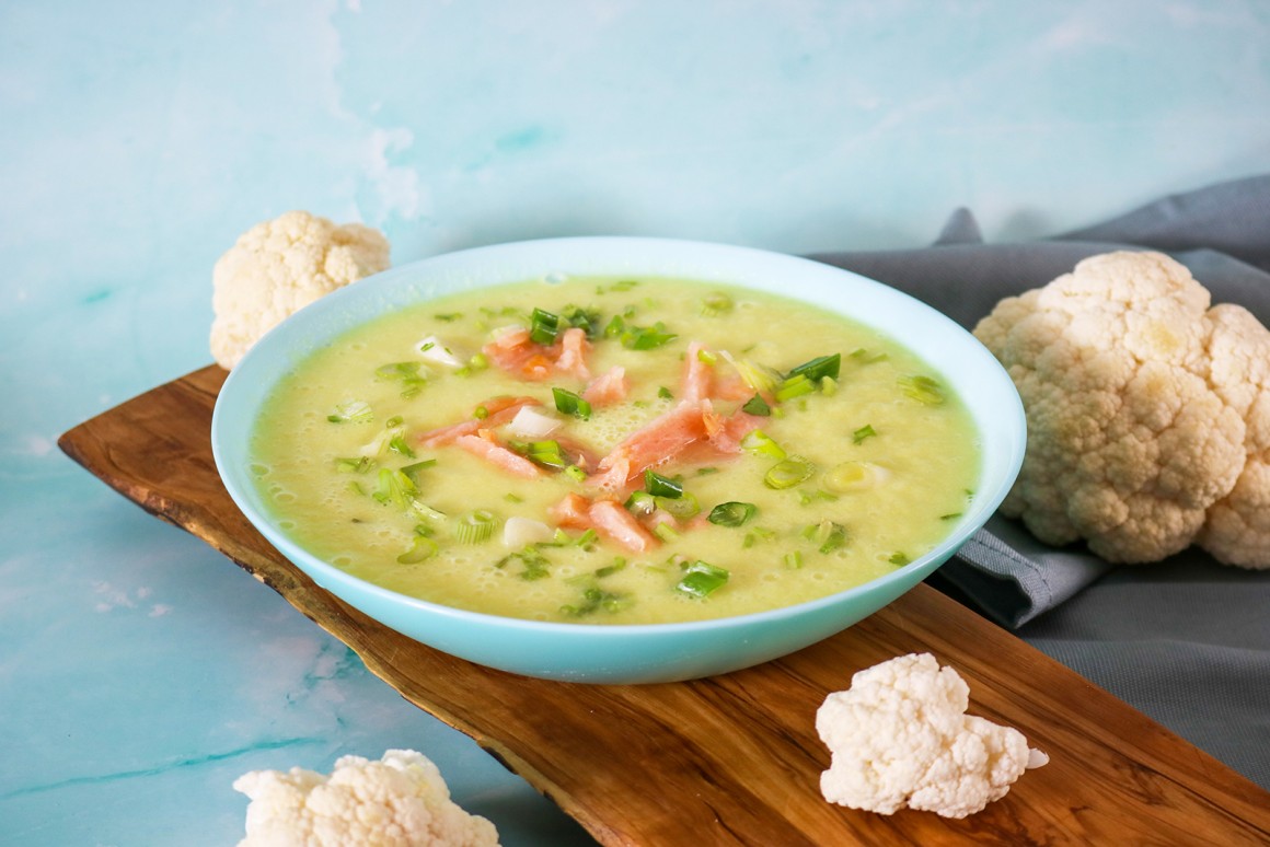 Kartoffel-Lachs-Suppe