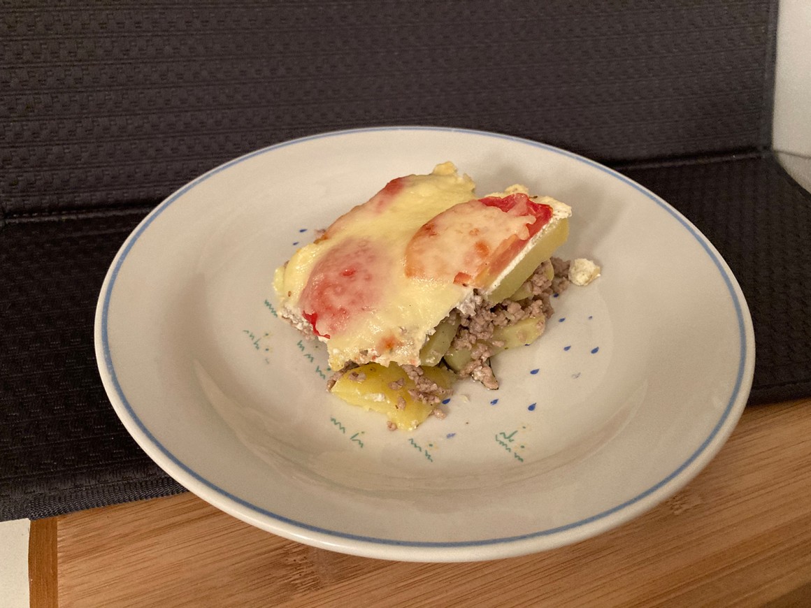 Kartoffelauflauf mit Hackfleisch