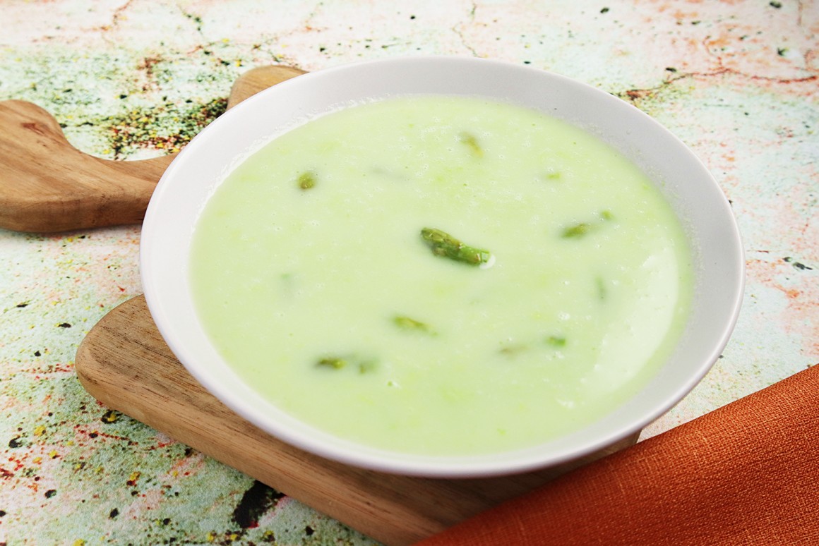Grüne Spargelsuppe - Rezept