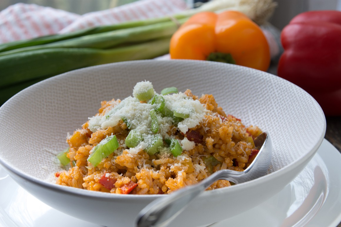 Reis mit Pesto - Rezept