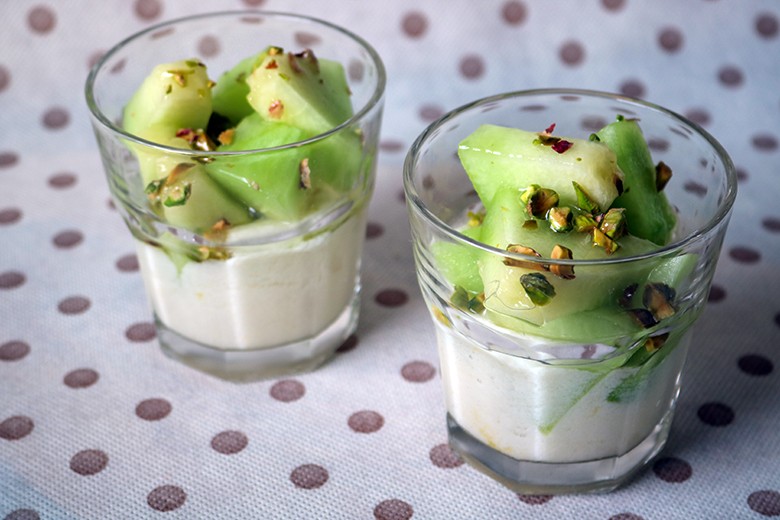 Süßer griechischer Joghurt