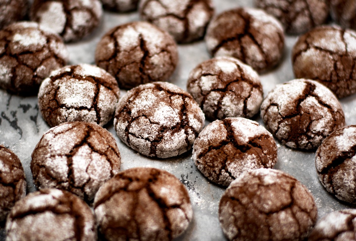 Schokoladen-Crinkles