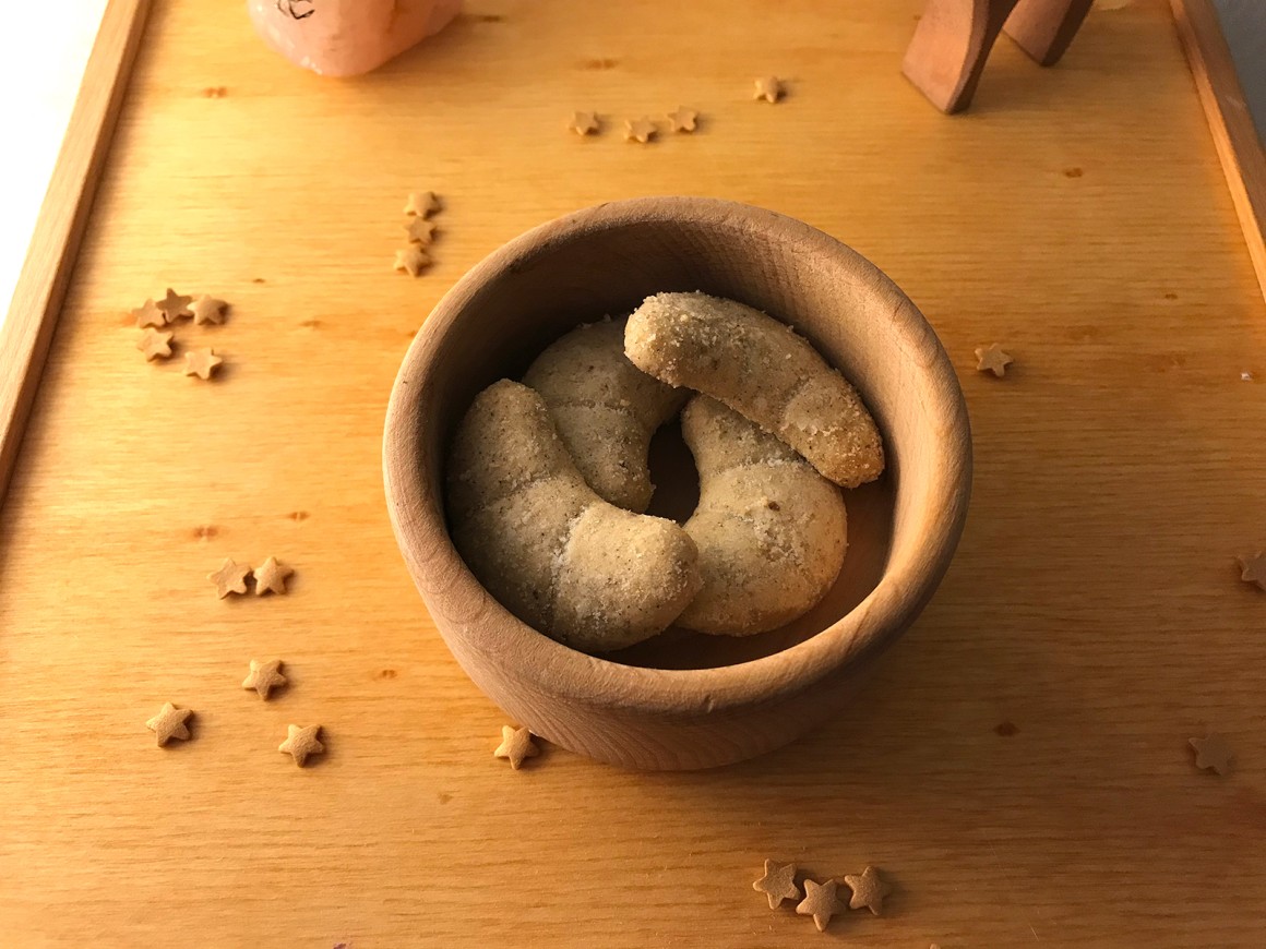 Vegane Vanillekipferl nach Hausart