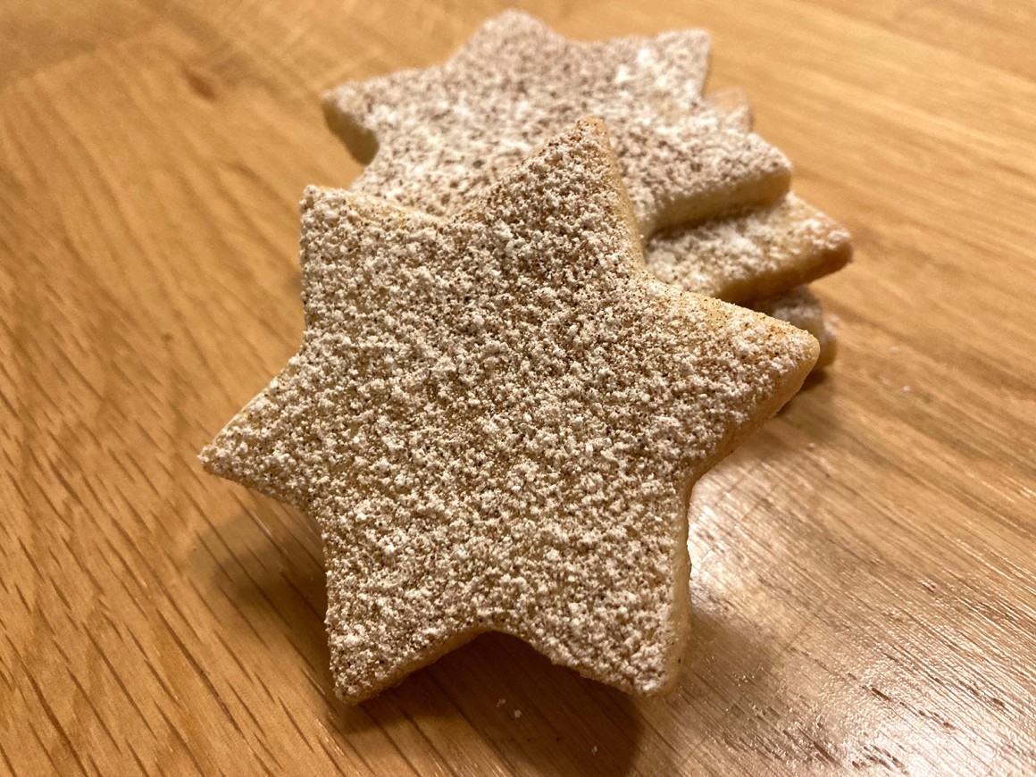 Ausstechplätzchen mit Zimt