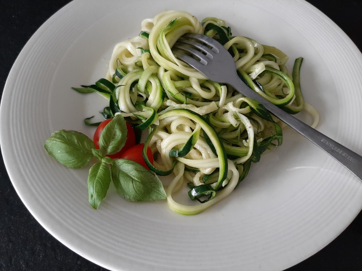 Zoodles aglio e olio