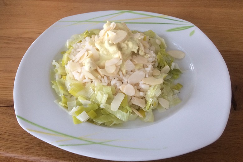 Hähnchenbrustfilet mit Curryrahm