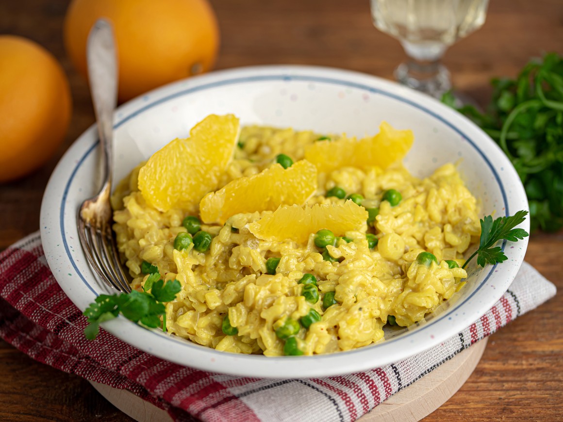 Orangenrisotto - Rezept